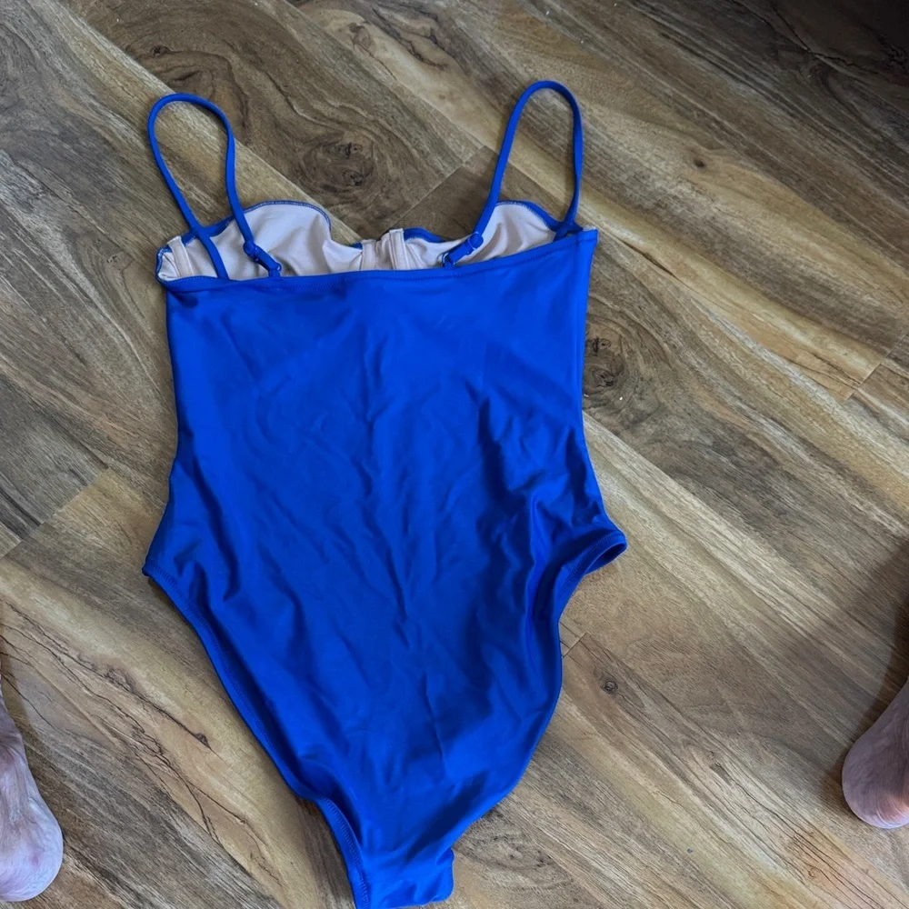 J. Crew Royal Blue One-Piece Swimsuit